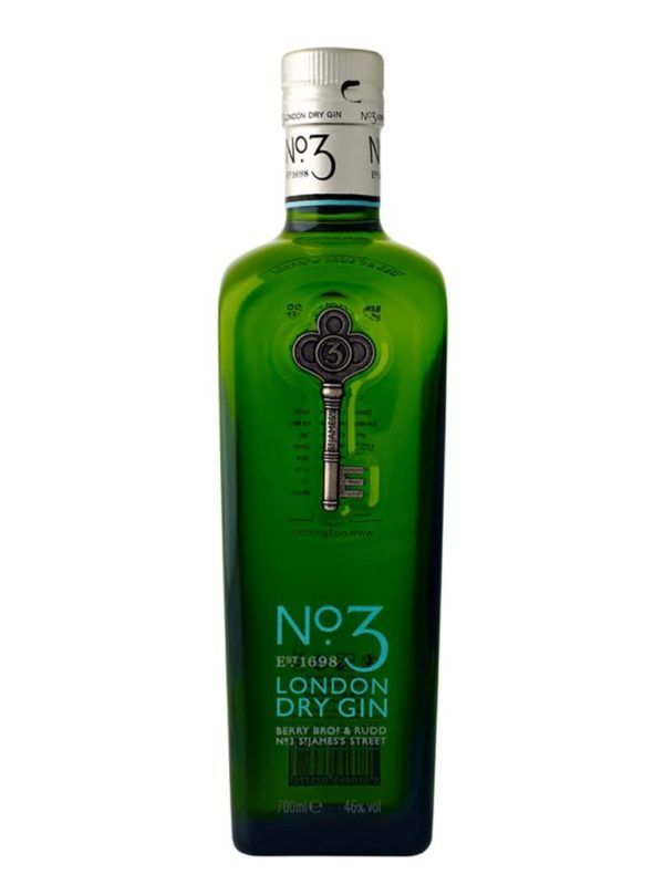 No.3 Berry Bros Rudd London Dry Gin 46° 70cl