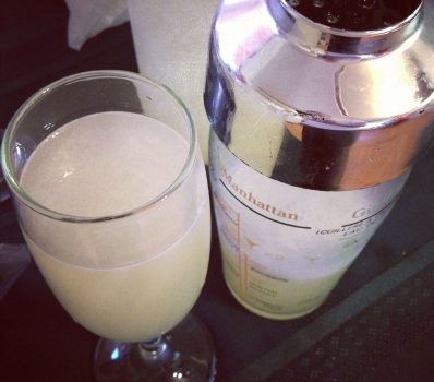 Préparation du Pisco Sour